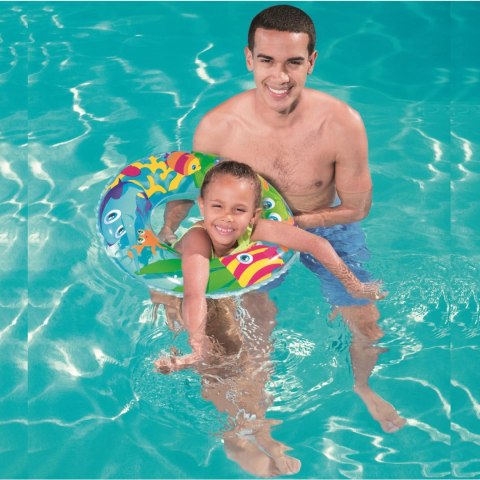 Bestway kółko koło dmuchane do pływania dla dziecka 56cm 3-6lat 36013 ocean Bestway kółko koło dmuchane do pływania dla dziecka 56cm 3-6lat 36013 ocean