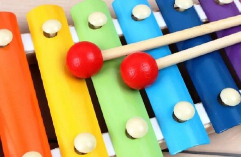 Cymbałki drewniane dla dziecka kolorowe edukacyjne Cymbałki drewniane dla dziecka kolorowe edukacyjne