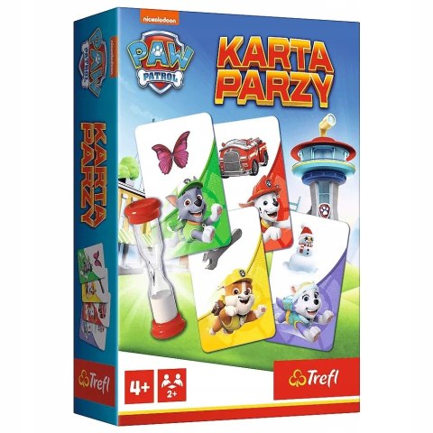 Gra podróżna Karta Parzy Psi Patrol Trefl 56 kart 4+ 02691 Gra podróżna Karta Parzy Psi Patrol Trefl 56 kart 4+ 02691