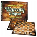 Gry planszowe Warcaby & Młynek Trefl 01681 Gry planszowe Warcaby & Młynek Trefl 01681