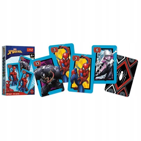 Karty Piotruś Spiderman Disney Marvel +4 Trefl 08498 Karty Piotruś Spiderman Disney Marvel +4 Trefl 08498
