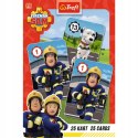 Karty Piotruś Strażak Sam Fireman Sam +4 Trefl 08505 Karty Piotruś Strażak Sam Fireman Sam +4 Trefl 08505