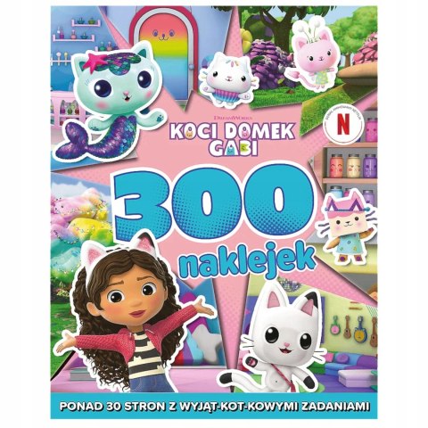 Książeczka Koci Domek Gabi 300 naklejek Trefl KS79760 Książeczka Koci Domek Gabi 300 naklejek Trefl KS79760