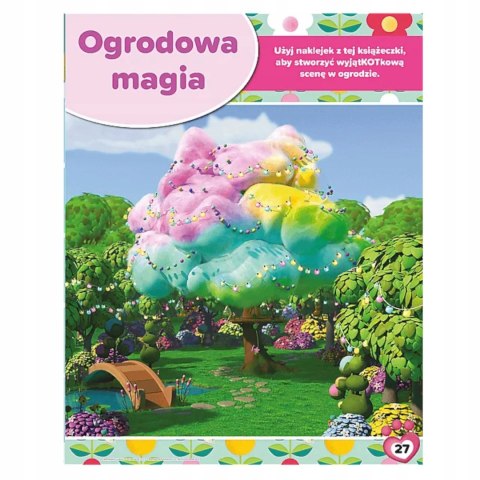 Książeczka Koci Domek Gabi 300 naklejek Trefl KS79760 Książeczka Koci Domek Gabi 300 naklejek Trefl KS79760