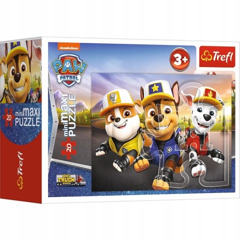 Puzzle 20 miniMAXI psi patrol 20 elementów 3+ Trefl 21144 Puzzle 20 miniMAXI psi patrol 20 elementów 3+ Trefl 21144