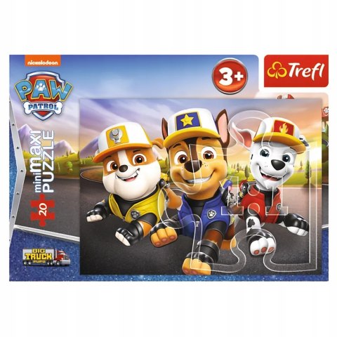Puzzle 20 miniMAXI psi patrol 20 elementów 3+ Trefl 21144 Puzzle 20 miniMAXI psi patrol 20 elementów 3+ Trefl 21144