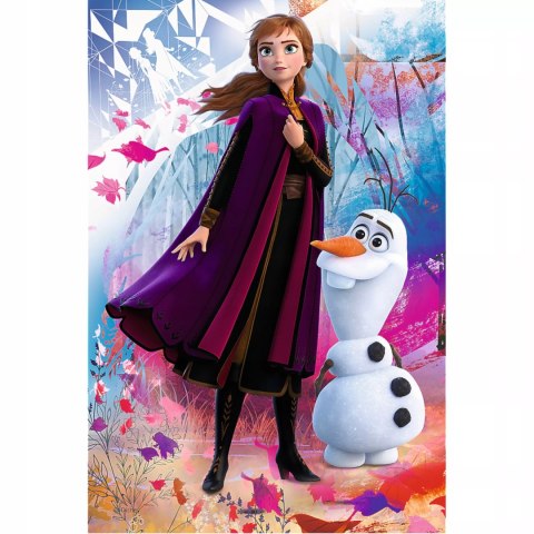 Puzzle 54 mini Frozen Kraina Lodu Anna i Olaf 54 elementy Trefl 19638 Puzzle 54 mini Frozen Kraina Lodu Anna i Olaf 54 elementy Trefl 19638