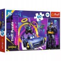 Puzzle Batwheels 60 elementów Batman i jego pojazdy Trefl 17400 Puzzle Batwheels 60 elementów Batman i jego pojazdy Trefl 17400