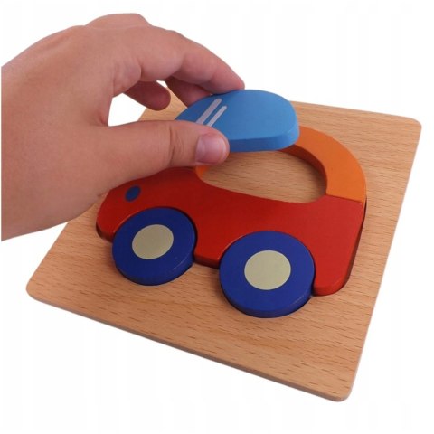 Puzzle drewniane edukacyjne klocki dla dzieci 15A Puzzle drewniane edukacyjne klocki dla dzieci 15A
