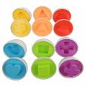 Układanka sorter jajka Montessori kolory DF24A Układanka sorter jajka Montessori kolory DF24A
