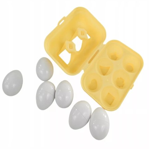 Układanka sorter jajka Montessori kolory DF24A Układanka sorter jajka Montessori kolory DF24A