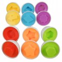 Układanka sorter jajka Montessori kolory DF24B Układanka sorter jajka Montessori kolory DF24B