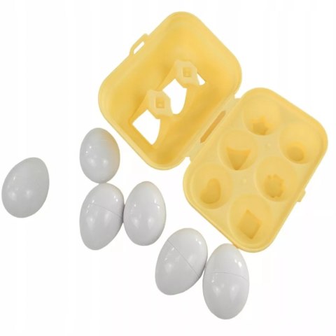 Układanka sorter jajka Montessori kolory DF24B Układanka sorter jajka Montessori kolory DF24B