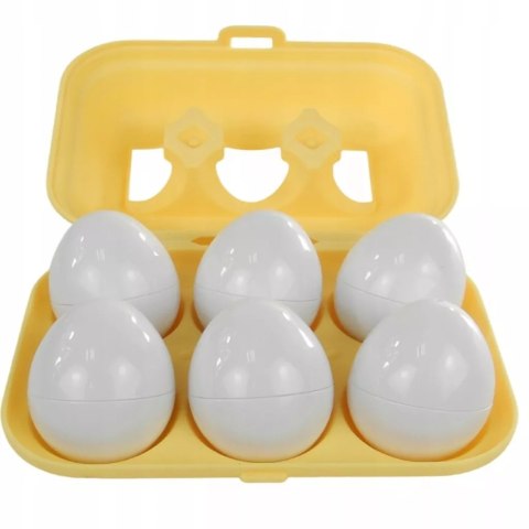 Układanka sorter jajka Montessori kolory DF24B Układanka sorter jajka Montessori kolory DF24B