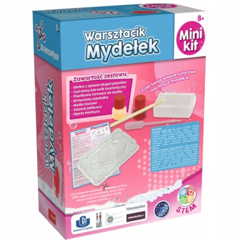 Warsztacik mydełek eksperymenty 8+ Trefl Science4you 61105 Warsztacik mydełek eksperymenty 8+ Trefl Science4you 61105