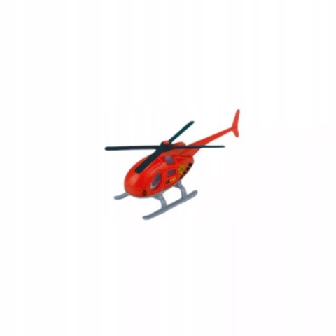 Zestaw pojazdów strażackich resoraki helikopter dla dzieci 6136 Zestaw pojazdów strażackich resoraki helikopter dla dzieci 6136