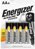 4x Baterie AA 1,5V Alkaline Energizer Power LR6 4x Baterie AA 1,5V Alkaline Energizer Power LR6