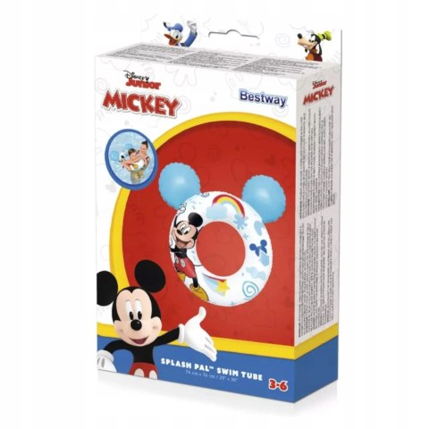 Bestway Koło do pływania dla dzieci kółko Myszka Mickey 9102K Bestway Koło do pływania dla dzieci kółko Myszka Mickey 9102K