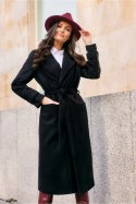 Płaszcz Damski Model Sovan CZA PLA0035 Black - Roco Fashion - 36
