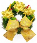 STROIK ŚWIĄTECZNY DEKORACJA WIANEK NA ŚCIANĘ STÓŁ DRZWI 40cm STROIK ŚWIĄTECZNY DEKORACJA WIANEK NA ŚCIANĘ STÓŁ DRZWI 40cm
