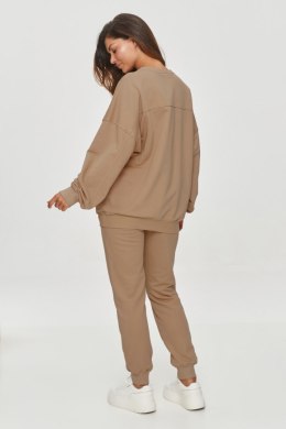 Spodnie Dresowe Model M858 Cappuccino - Makadamia - 34