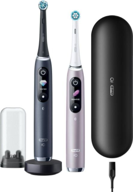 Szczoteczka magnetyczna ORAL-B Series 9 Duo 2 szt. Black Onyx/Rose Quartz (4210201411574) Szczoteczka magnetyczna ORAL-B Series 9 Duo 2 szt. Black Onyx/Rose Quartz (4210201411574)