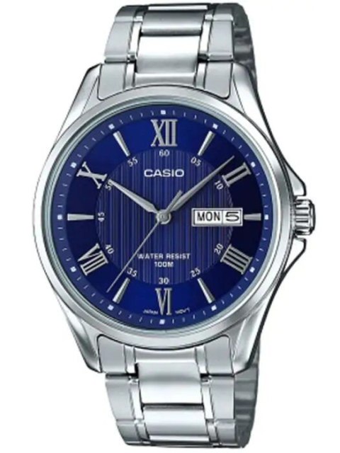 ZEGAREK MĘSKI CASIO MTP-1384D-2A + BOX ZEGAREK MĘSKI CASIO MTP-1384D-2A + BOX