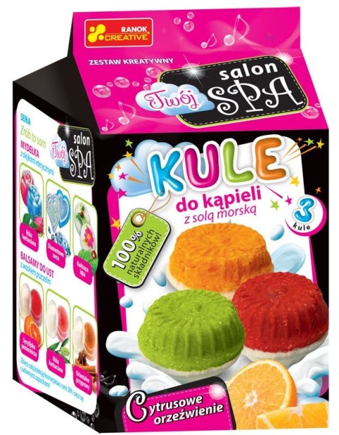 ZRÓB TO SAM KULE DO KĄPIELI CYTRUSOWE ORZEŹWIENIE ZRÓB TO SAM KULE DO KĄPIELI CYTRUSOWE ORZEŹWIENIE