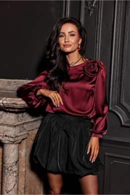 Bluzka Model Evelyn BOR BLU0194 Bordo - Roco Fashion - 38