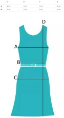 Gładka luźna wygodna sukienka tunika basic mini (Zielony)
