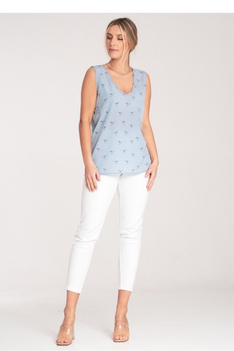 Bluzka Model M1076 Błękit - Figl - s