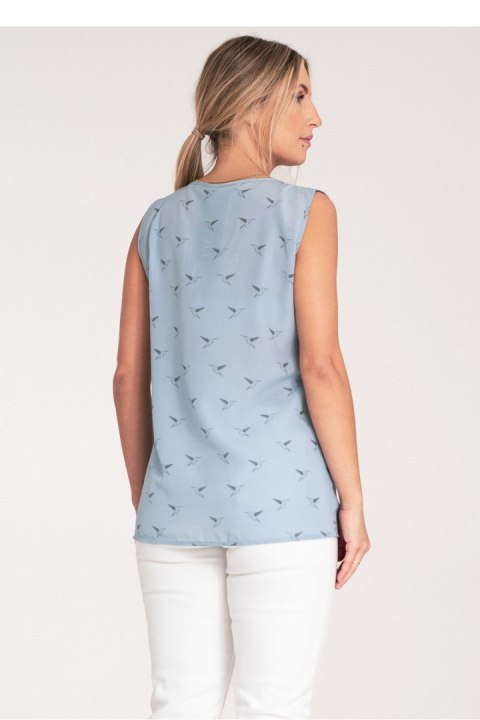 Bluzka Model M1076 Błękit - Figl - s