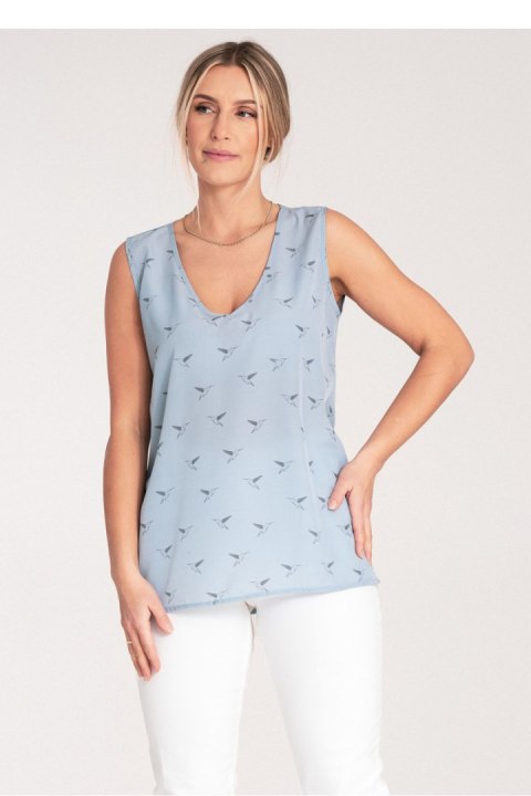 Bluzka Model M1076 Błękit - Figl - s