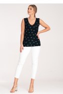 Bluzka Model M1076 Navy - Figl - L