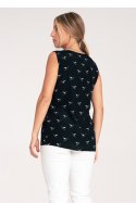 Bluzka Model M1076 Navy - Figl - L