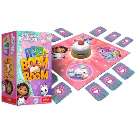 Gra Rodzinna Boom Boom Koci Domek Gabi Trefl 02548 Gra Rodzinna Boom Boom Koci Domek Gabi Trefl 02548