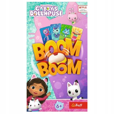 Gra Rodzinna Boom Boom Koci Domek Gabi Trefl 02548 Gra Rodzinna Boom Boom Koci Domek Gabi Trefl 02548