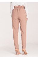 Spodnie Damskie Model M1072 Beige - Figl - XL Spodnie Damskie Model M1072 Beige - Figl - XL