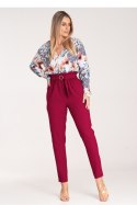 Spodnie Damskie Model M1072 Bordo - Figl - XL