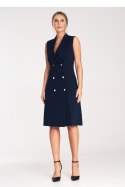 Sukienka Model M1067 Navy - Figl - L Sukienka Model M1067 Navy - Figl - L