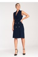 Sukienka Model M1067 Navy - Figl - s Sukienka Model M1067 Navy - Figl - s