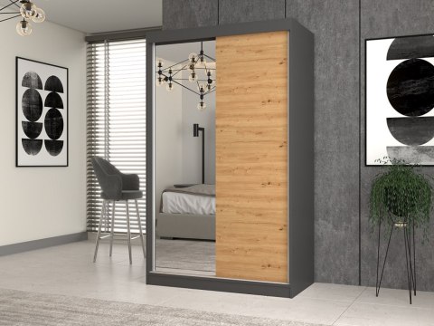 Szafa Iga 120 A/B ANTRACYT ARTISAN Szafa Iga 120 A/B ANTRACYT ARTISAN