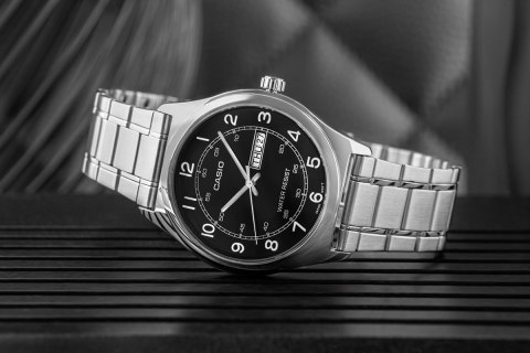 Zegarek Męski Casio MTP-V004D-1BUDF + BOX Zegarek Męski Casio MTP-V004D-1BUDF + BOX