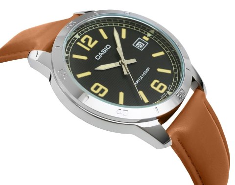 Zegarek Męski Casio MTP-V004L-1B2UDF + BOX Zegarek Męski Casio MTP-V004L-1B2UDF + BOX