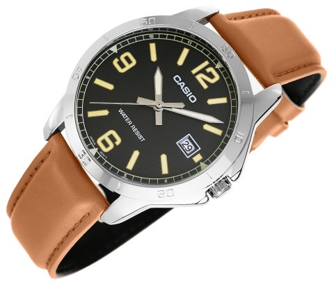 Zegarek Męski Casio MTP-V004L-1B2UDF + BOX Zegarek Męski Casio MTP-V004L-1B2UDF + BOX