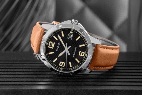 Zegarek Męski Casio MTP-V004L-1B2UDF + BOX Zegarek Męski Casio MTP-V004L-1B2UDF + BOX