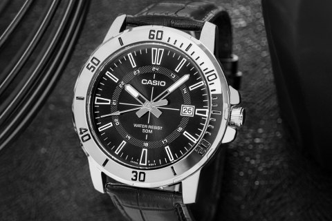 Zegarek Męski Casio MTP-VD01L-1CVUDF + BOX Zegarek Męski Casio MTP-VD01L-1CVUDF + BOX