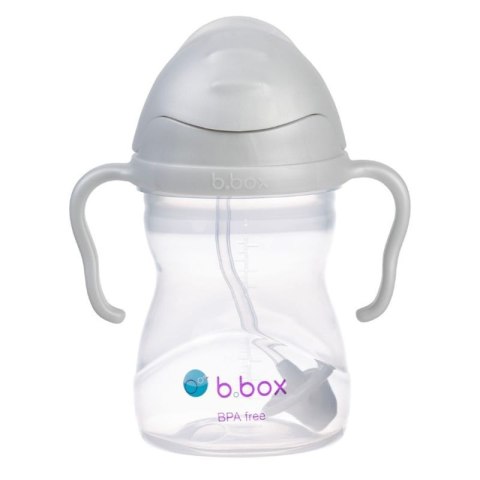 Bidon ze słomką 240ml szary BBOX Bidon ze słomką 240ml szary BBOX
