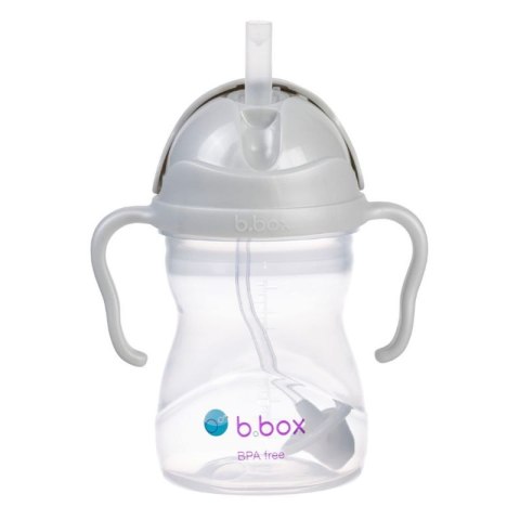 Bidon ze słomką 240ml szary BBOX Bidon ze słomką 240ml szary BBOX