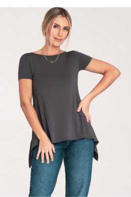 Bluzka Model M1051 Dark Grey - Figl - M